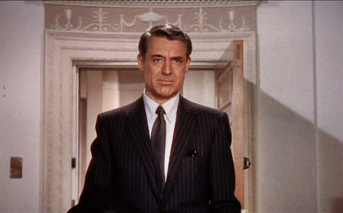 Милый сер. Cary Grant Color photo.